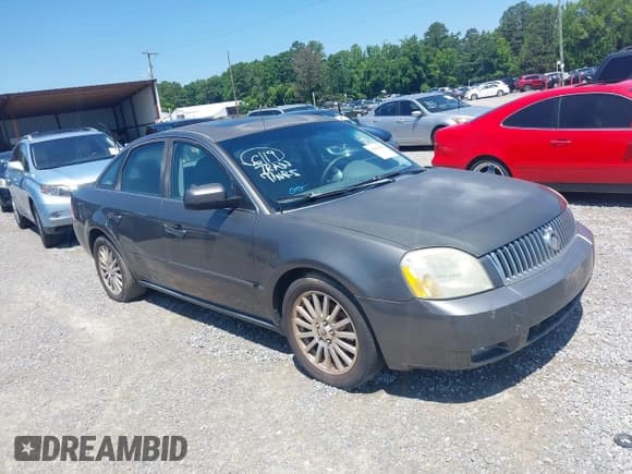 ✅ 2005 Mercury Montego Premier • VIN: 1MEHM42175G618756 • Lot: 42508930. Wystawiony na IAAI z przebiegiem 204 336 mil. Bezpłatny archiwum sprzedaży aukcyjnych z USA i szczegółowy raport historii pojazdu na DreamBid. Zdjęcie 1.