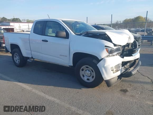 ✅ 2018 Chevrolet Colorado 2WD Work Truck • VIN: 1GCHSBEA2J1148544 • Lot: 41907661. Listed on IAAI with 106,326 mi. Free auction sales archive from the USA and detailed vehicle history report at DreamBid. Image 1.
