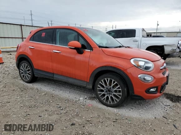 ✅ 2017 FIAT 500X Lounge • VIN: ZFBCFXDB7HP616011 • Lot: 59060524. Listed on Copart with 50,980 mi. Free auction sales archive from the USA and detailed vehicle history report at DreamBid. Image 4.