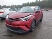 ✅ 2018 Toyota C-HR XLE • VIN: NMTKHMBX3JR019156 • Lot: 43415158. Listed on IAAI with 28,348 mi. Free auction sales archive from the USA and detailed vehicle history report at DreamBid. Image 2.