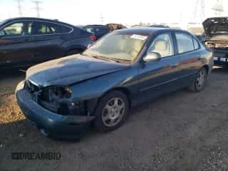 2003 Hyundai Elantra GLS z VIN KMHDN45D83U598594, wystawiony jako Copart lot #76713594 z przebiegiem 138 884 mil mil oraz Szkoda całkowita • Salvage title. Historia ofert i sprzedaży dostępna na DreamBid. Obrazek 1.