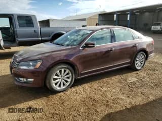✅ 2013 Volkswagen Passat SEL • VIN: 1VWCP7A30DC068276 • Lot: 80512125. Listed on Copart with 133,172 mi. Free auction sales archive from the USA and detailed vehicle history report at DreamBid. Image 1.
