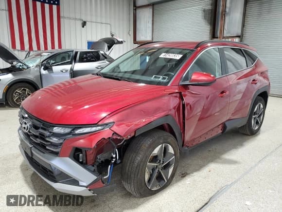 ✅ 2025 Hyundai Tucson SEL • VIN: 5NMJBCDE1SH462009 • Lot: 91420835. Wystawiony na Copart z przebiegiem 19 348 mil. Bezpłatny archiwum sprzedaży aukcyjnych z USA i szczegółowy raport historii pojazdu na DreamBid. Zdjęcie 1.