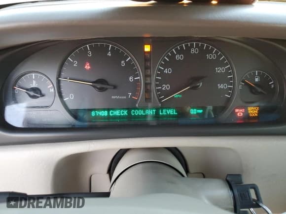 ✅ 2002 Cadillac Eldorado ESC • VIN: 1G6EL12Y72B101231 • Лот: 79971954. Опубликован ранее на Copart с пробегом 87 408 миль. Бесплатный доступ к архиву аукционных продаж из США и подробный отчёт об истории автомобиля на DreamBid. Изображение 9.