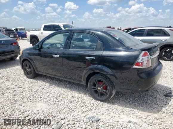 ✅ 2009 Chevrolet Aveo 2LT • VIN: KL1TG56E69B649237 • Lot: 64541965. Listed on Copart with 84,376 mi. Free auction sales archive from the USA and detailed vehicle history report at DreamBid. Image 2.