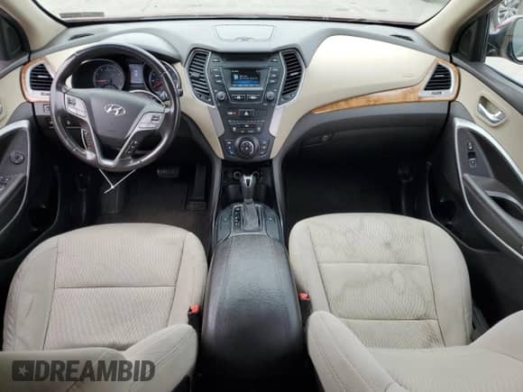 2014 Hyundai Santa Fe with VIN 5XYZUDLB0EG151762, listed as a Copart auction lot 91348525 with 135,823 mi miles and Salvage title. Bid and sale history available at DreamBid. Image 8.
