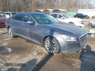 ✅ 2015 Hyundai Genesis 3.8L • VIN: KMHGN4JE8FU098807 • Lot: 41407078. Wystawiony na IAAI z przebiegiem 102 468 mil. Bezpłatny archiwum sprzedaży aukcyjnych z USA i szczegółowy raport historii pojazdu na DreamBid. Zdjęcie 1.