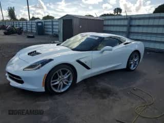 2018 Chevrolet Corvette 1LT с VIN 1G1YA2D71J5104173, выставлен на аукционе Copart как лот 90493795 с пробегом 23 391 миль миль и На запчасти • Non repairable. История ставок и продаж доступна на DreamBid. Изображение 1.