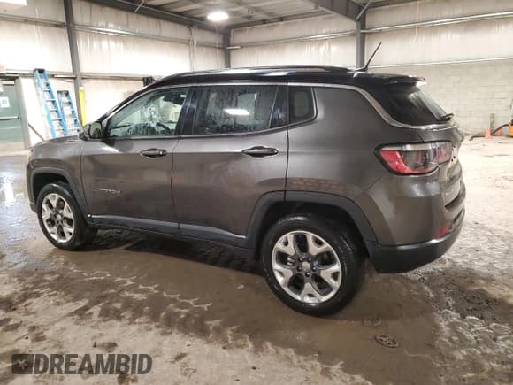 ✅ 2021 Jeep Compass Limited • VIN: 3C4NJDCB8MT604489 • Lot: 88995645. Listed on Copart with 49,357 mi. Free auction sales archive from the USA and detailed vehicle history report at DreamBid. Image 2.
