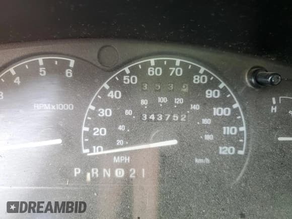 ✅ 2000 Mercury Mountaineer • VIN: 4M2DU66P2YUJ35413 • Lot: 52535624. Listed on Copart with 343,752 mi. Free auction sales archive from the USA and detailed vehicle history report at DreamBid. Image 9.