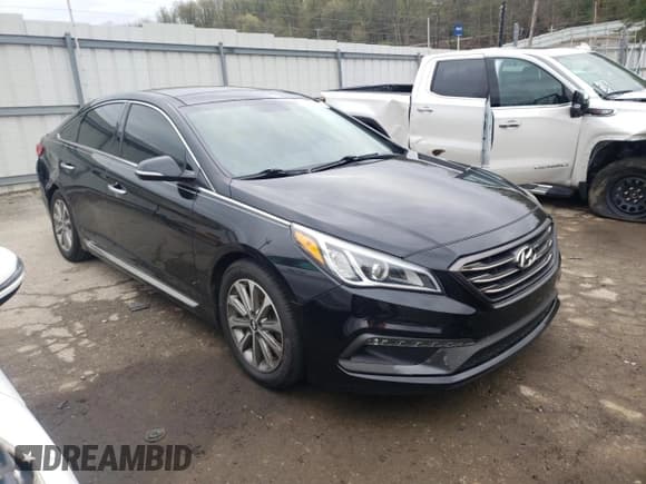 ✅ 2016 Hyundai Sonata Sport • VIN: 5NPE34AF7GH326639 • Лот: 48259753. Опубликован ранее на Copart с пробегом 85 092 миль. Бесплатный доступ к архиву аукционных продаж из США и подробный отчёт об истории автомобиля на DreamBid. Изображение 4.