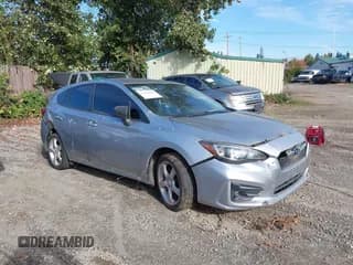 ✅ 2017 Subaru Impreza • VIN: 4S3GTAA65H3736120 • Lot: 43464085. Listed on IAAI with 68,580 mi. Free auction sales archive from the USA and detailed vehicle history report at DreamBid. Image 1.