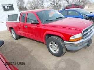 2003 Dodge Dakota SLT with VIN 1D7HL42X43S247404, listed as a IAAI auction lot 41685036 with 95,054 mi miles and . Bid and sale history available at DreamBid. Image 1.
