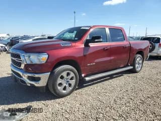 ✅ 2022 Ram 1500 Big Horn • VIN: 1C6SRFFTXNN130338 • Lot: 82518175. Wystawiony na Copart z przebiegiem 29 984 mil. Bezpłatny archiwum sprzedaży aukcyjnych z USA i szczegółowy raport historii pojazdu na DreamBid. Zdjęcie 1.