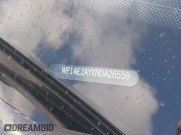 ✅ 2022 Porsche Cayenne E-Hybrid • VIN: WP1AE2AYXNDA26559 • Lot: 41113313. Listed on IAAI with 28,591 mi. Free auction sales archive from the USA and detailed vehicle history report at DreamBid. Image 9.