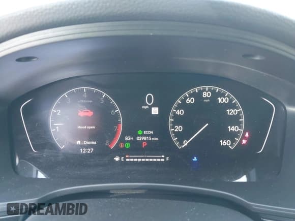 ✅ 2024 Honda Civic Sport • VIN: 2HGFE2F52RH592098 • Lot: 43379468. Listed on IAAI with 29,815 mi. Free auction sales archive from the USA and detailed vehicle history report at DreamBid. Image 7.