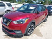 ✅ 2019 Nissan Kicks SV • VIN: 3N1CP5CU1KL538090 • Lot: 43258992. Listed on IAAI with 88,374 mi. Free auction sales archive from the USA and detailed vehicle history report at DreamBid. Image 6.