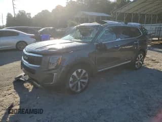 ✅ 2022 Kia Telluride S • VIN: 5XYP64HCXNG227894 • Lot: 83931045. Listed on Copart with 95,419 mi. Free auction sales archive from the USA and detailed vehicle history report at DreamBid. Image 1.