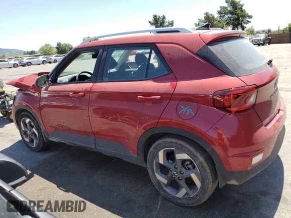 2022 Hyundai Venue SEL с VIN KMHRC8A39NU195436, выставлен на аукционе Copart как лот 53001964 с пробегом 23 170 миль миль и Списание • Salvage title. История ставок и продаж доступна на DreamBid. Изображение 2.