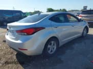 ✅ 2015 Hyundai Elantra SE • VIN: KMHDH4AEXFU263881 • Lot: 42839818. Listed on IAAI with 172,549 mi. Free auction sales archive from the USA and detailed vehicle history report at DreamBid. Image 4.