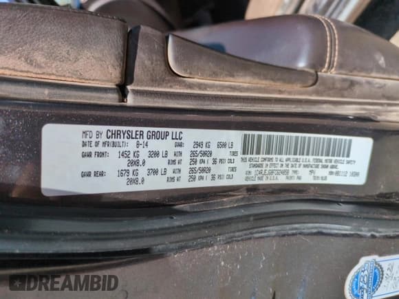 ✅ 2015 Jeep Grand Cherokee Summit • VIN: 1C4RJEJG8FC624858 • Lot: 66542955. Listed on Copart with 244,819 mi. Free auction sales archive from the USA and detailed vehicle history report at DreamBid. Image 12.