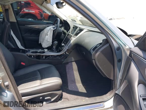 ✅ 2015 Infiniti Q50 • VIN: JN1BV7AP2FM357716 • Lot: 42504273. Listed on IAAI with 74,608 mi. Free auction sales archive from the USA and detailed vehicle history report at DreamBid. Image 5.