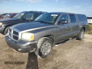 ✅ 2005 Dodge Dakota SLT • VIN: 1D7HW48N35S139209 • Лот: 79455354. Размещён на Copart с пробегом Не указан миль. Получите бесплатный доступ к архиву аукционных продаж из США и посмотрите подробный отчёт об истории автомобиля на DreamBid. Изображение 1.