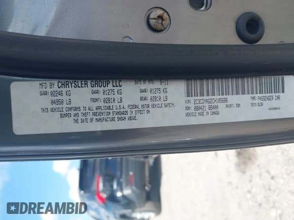 ✅ 2012 Dodge Challenger SXT • VIN: 2C3CDYAG2CH105686 • Lot: 41525994. Wystawiony na IAAI z przebiegiem 130 338 mil. Bezpłatny archiwum sprzedaży aukcyjnych z USA i szczegółowy raport historii pojazdu na DreamBid. Zdjęcie 9.