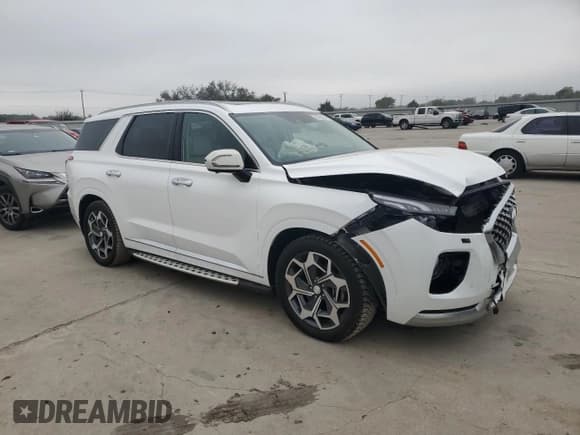 ✅ 2021 Hyundai Palisade Calligraphy • VIN: KM8R7DHE8MU291559 • Лот: 79769454. Опубликован ранее на Copart с пробегом 33 537 миль. Бесплатный доступ к архиву аукционных продаж из США и подробный отчёт об истории автомобиля на DreamBid. Изображение 4.