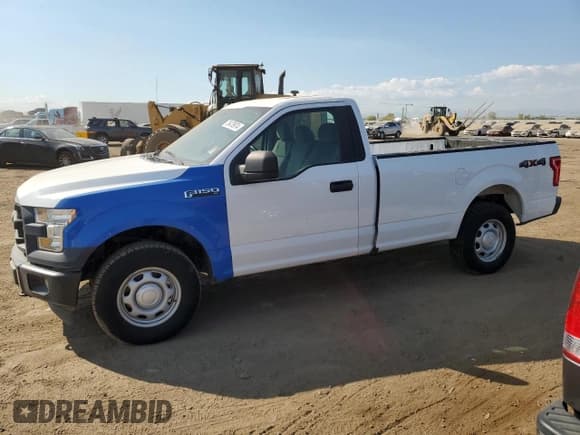 ✅ 2017 Ford F-150 XL • VIN: 1FTMF1EFXHKC44094 • Lot: 75478974. Listed on Copart with 137,420 mi. Free auction sales archive from the USA and detailed vehicle history report at DreamBid. Image 1.
