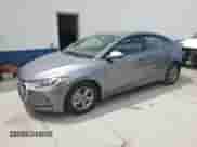 2018 Hyundai Elantra Eco with VIN 5NPD94LA1JH305322, listed as a Copart auction lot 62076995 with 24,556 mi miles and Salvage title. Bid and sale history available at DreamBid. Image 1.