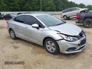 ✅ 2018 Chevrolet Cruze LS • VIN: 1G1BC5SM5J7214433 • Lot: 42616404. Listed on IAAI with 171,129 mi. Free auction sales archive from the USA and detailed vehicle history report at DreamBid. Image 1.