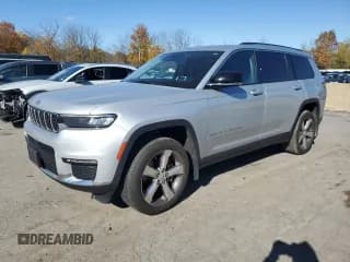 ✅ 2021 Jeep Grand Cherokee Limited • VIN: 1C4RJKBG9M8122485 • Lot: 87481885. Listed on Copart with 15,827 mi. Free auction sales archive from the USA and detailed vehicle history report at DreamBid. Image 1.