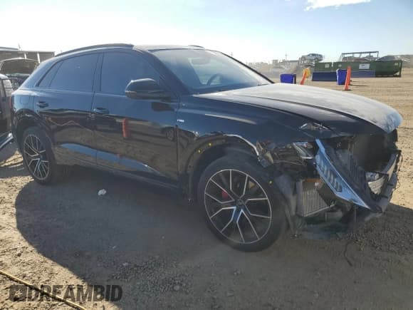✅ 2020 Audi Q8 Premium Plus • VIN: WA1EVAF18LD024793 • Lot: 81912375. Listed on Copart with 53,190 mi. Free auction sales archive from the USA and detailed vehicle history report at DreamBid. Image 4.