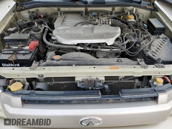 ✅ 2002 Infiniti QX4 Luxury • VIN: JNRDR09Y42W257288 • Лот: 84765564. Опубликован ранее на Copart с пробегом 250 388 миль. Бесплатный доступ к архиву аукционных продаж из США и подробный отчёт об истории автомобиля на DreamBid. Изображение 12.