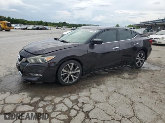 ✅ 2016 Nissan Maxima SV • VIN: 1N4AA6AP4GC400352 • Lot: 60364915. Listed on Copart with 259,624 mi. Free auction sales archive from the USA and detailed vehicle history report at DreamBid. Image 1.