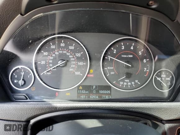 ✅ 2015 BMW 4 Series 428i • VIN: WBA4A5C51FG051989 • Lot: 85192055. Listed on Copart with 62,934 mi. Free auction sales archive from the USA and detailed vehicle history report at DreamBid. Image 9.