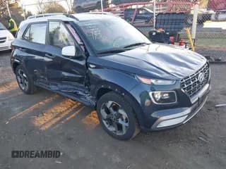 ✅ 2022 Hyundai Venue Limited • VIN: KMHRC8A36NU169568 • Lot: 41046480. Listed on IAAI with 281,967 mi. Free auction sales archive from the USA and detailed vehicle history report at DreamBid. Image 1.