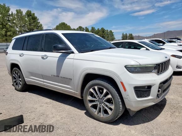 ✅ 2022 Jeep Grand Cherokee Overland • VIN: 1C4RJJDG8N8568264 • Lot: 65355745. Listed on Copart with 88,714 mi. Free auction sales archive from the USA and detailed vehicle history report at DreamBid. Image 4.