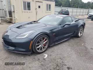 2019 Chevrolet Corvette Grand Sport 2LT with VIN 1G1YX2D73K5119516, listed as a Copart auction lot 70711984 with 92,847 mi miles and Clean title. Bid and sale history available at DreamBid. Image 1.