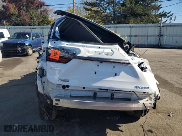 ✅ 2022 Lexus RX 350 F Sport • VIN: 2T2SZMDA1NC360184 • Lot: 87254735. Listed on Copart with Not provided. Free auction sales archive from the USA and detailed vehicle history report at DreamBid. Image 6.