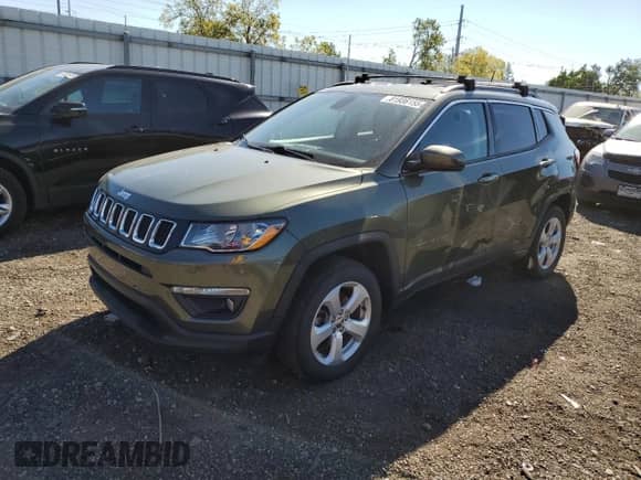 2019 Jeep Compass Latitude с VIN 3C4NJDBB4KT812545, выставлен на аукционе Copart как лот 81936155 с пробегом 81 297 миль миль и Чистый • Clean title. История ставок и продаж доступна на DreamBid. Изображение 1.