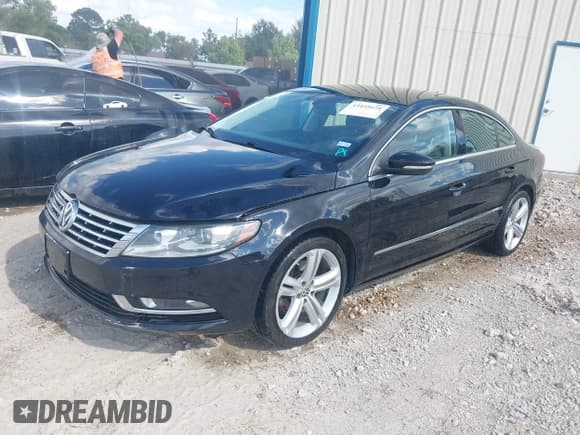 ✅ 2013 Volkswagen CC R-Line • VIN: WVWBP7AN6DE501801 • Lot: 43455679. Listed on IAAI with 122,528 mi. Free auction sales archive from the USA and detailed vehicle history report at DreamBid. Image 2.
