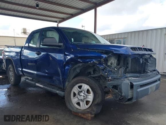✅ 2014 Toyota Tundra SR • VIN: 5TFRM5F16EX068830 • Lot: 43726677. Listed on IAAI with 160,527 mi. Free auction sales archive from the USA and detailed vehicle history report at DreamBid. Image 1.