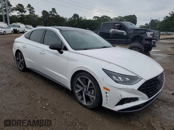 2021 Hyundai Sonata SEL Plus z VIN 5NPEJ4J27MH124947, wystawiony jako Copart lot #70725755 z przebiegiem 68 962 mil mil oraz Szkoda całkowita • Salvage title. Historia ofert i sprzedaży dostępna na DreamBid. Obrazek 4.