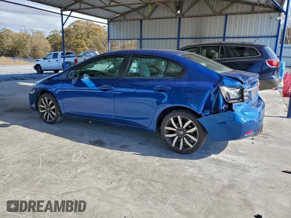 ✅ 2015 Honda Civic EX-L • VIN: 19XFB2F95FE089165 • Lot: 93945445. Wystawiony na Copart z przebiegiem 81 593 mil. Bezpłatny archiwum sprzedaży aukcyjnych z USA i szczegółowy raport historii pojazdu na DreamBid. Zdjęcie 2.