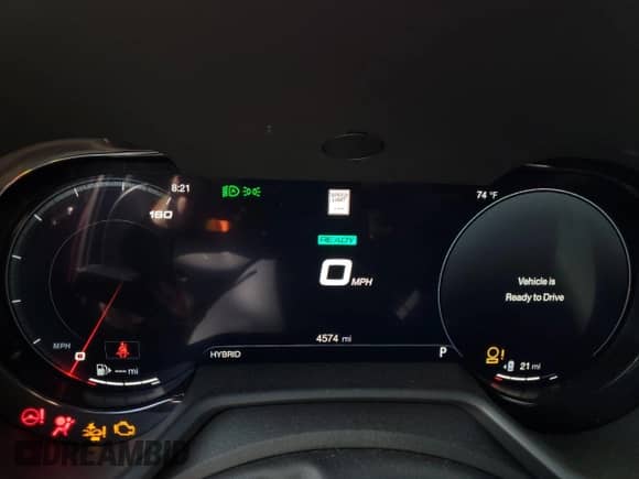 2024 Dodge Hornet R/T с VIN ZACPDFCW2R3A35093, выставлен на аукционе Copart как лот 42193585 с пробегом 4 574 миль миль и Списание • Salvage title. История ставок и продаж доступна на DreamBid. Изображение 9.