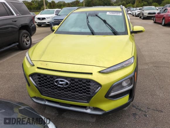 ✅ 2019 Hyundai Kona Ultimate • VIN: KM8K53A53KU233755 • Лот: 74968504. Опубликован ранее на Copart с пробегом Не указан. Бесплатный доступ к архиву аукционных продаж из США и подробный отчёт об истории автомобиля на DreamBid. Изображение 5.