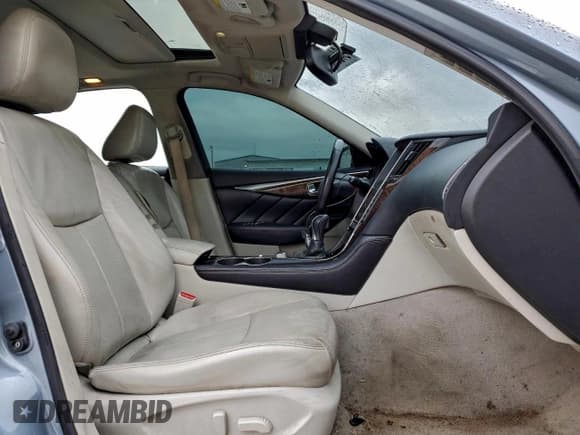 ✅ 2015 Infiniti Q50 Premium • VIN: JN1BV7AP4FM348497 • Lot: 94873845. Listed on Copart with 159,338 mi. Free auction sales archive from the USA and detailed vehicle history report at DreamBid. Image 7.