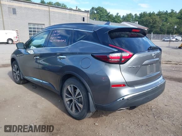 ✅ 2020 Nissan Murano SV • VIN: 5N1AZ2BS9LN100508 • Lot: 43161115. Listed on IAAI with 36,102 mi. Free auction sales archive from the USA and detailed vehicle history report at DreamBid. Image 3.